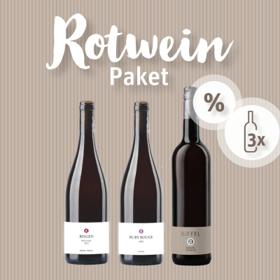 Rotwein Probierpaket| Bio | Rheinhessen | Weingut Riffel