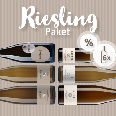 Weinprobierpaket Riesling | Bio | Rheinhessen | Weingut Riffel